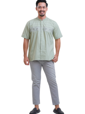 Baju Koko Atasan Katun Warna Pria Alie FBK-PW-003